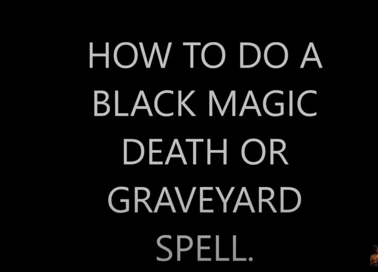 Attachment Black Magic spells_ Graveyard spells_.jpg