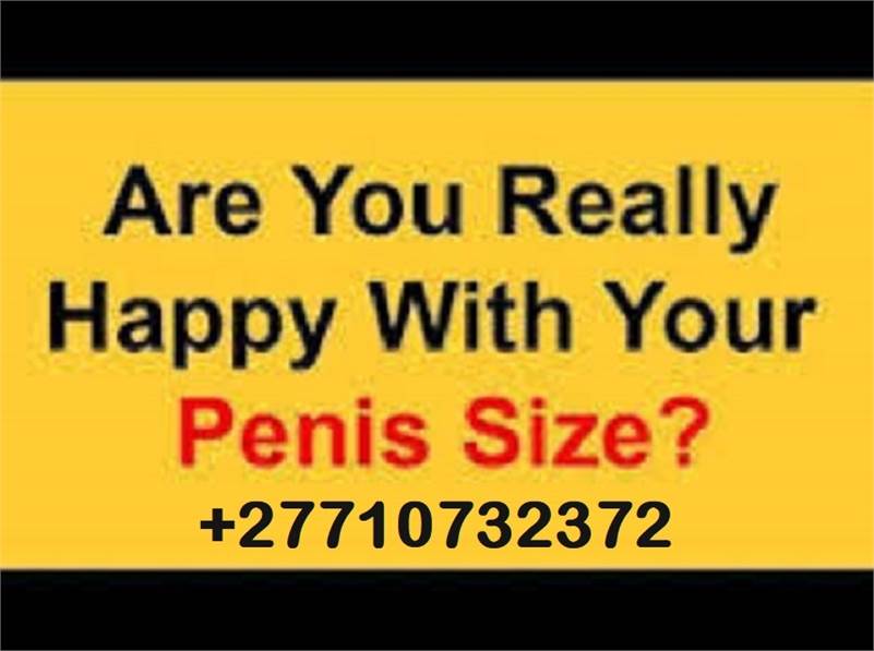 How To Enlarge Your Penis Size Naturally In Just 5 Days In Colchester City In England Call ☏ +27710732372 Permanent Penis Enlargement Products In Cape Town South Africa,(1).My penis is too small, how to enlarge it? First of all, we have to define what small really means and what statistics apart from any personal impressions and taste actually say: The flaccid size is irrelevant, some men have a rather small penis growing to enormous size when erect, on the other hand there are men with a rather impressive flaccid penis that just erects itself when aroused and doesn't grow much in girth or length. Even in reputable studies, the statistical average varies, the US median is about 5.5 inch according to the biggest study (1661 sexually active m